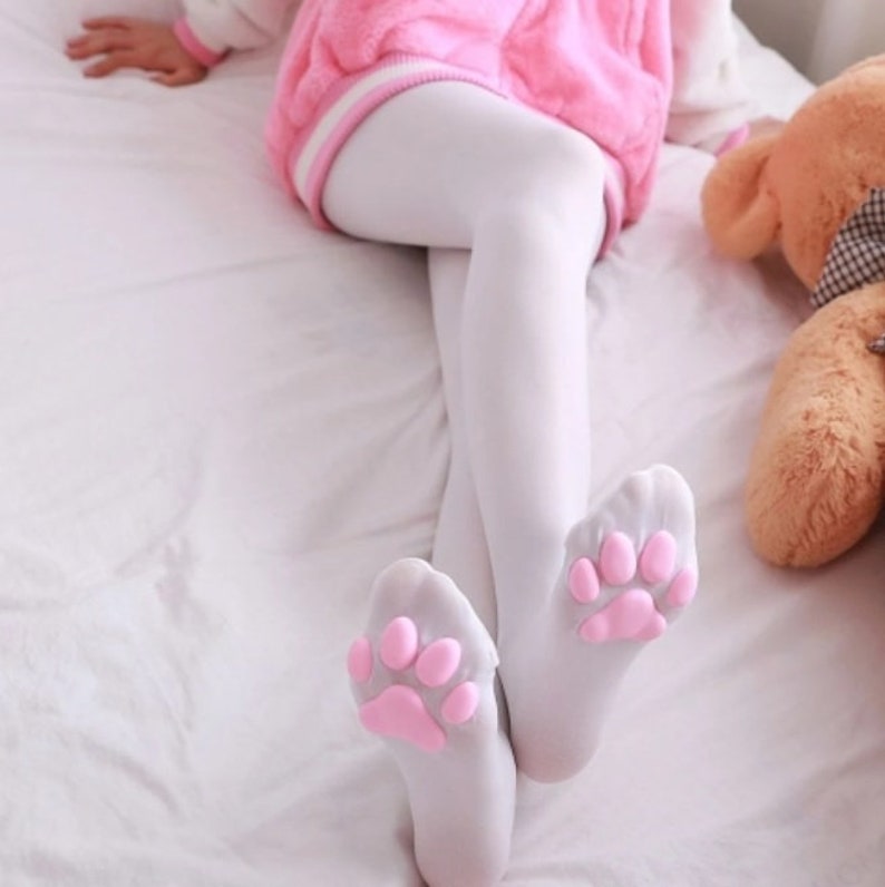 Cat Paw Socks Thigh High – Big Squishies